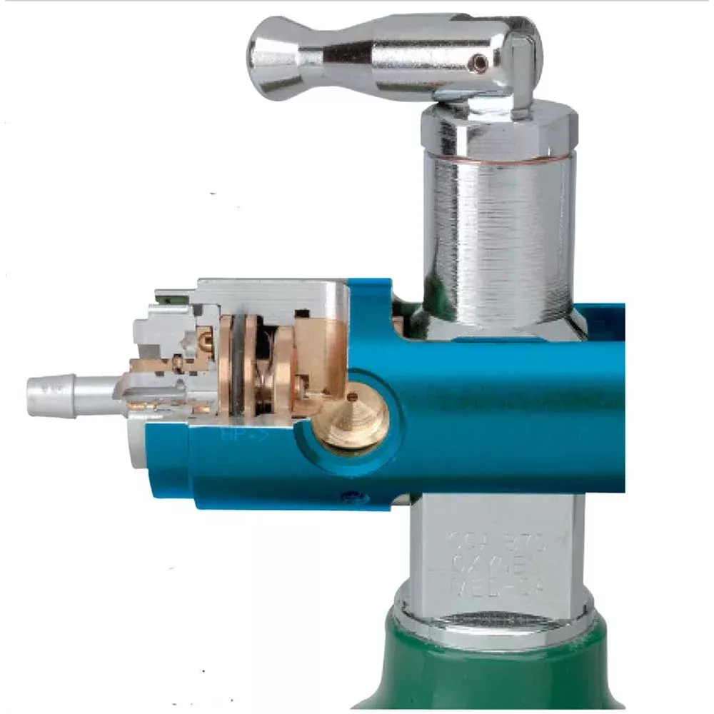 Alimed Mini-Oxygen Regulator Mini-Oxygen Regulator, 1/2 to 15 lpm - 980215