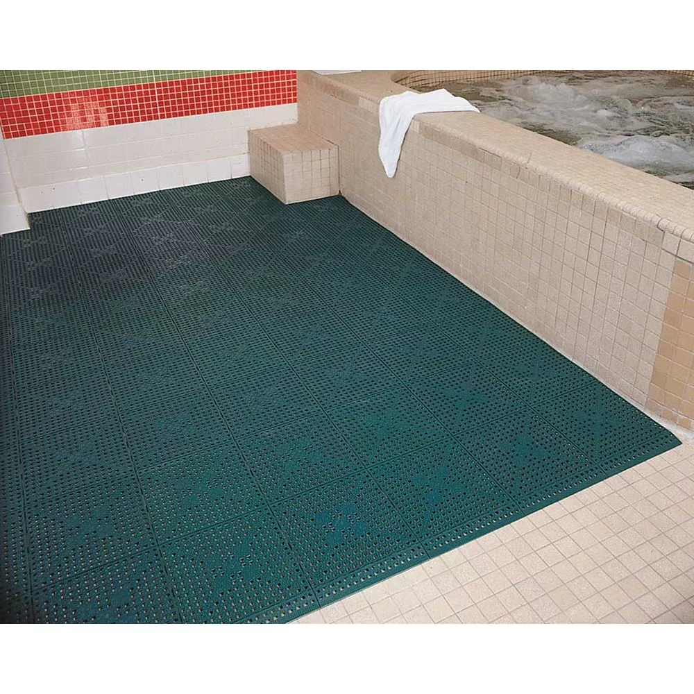 Alimed Modular Lok-Tyle Mats Tile Corner, 2"Wx2"L, Yellow, 4/bx - 71566/YELLOW/NA