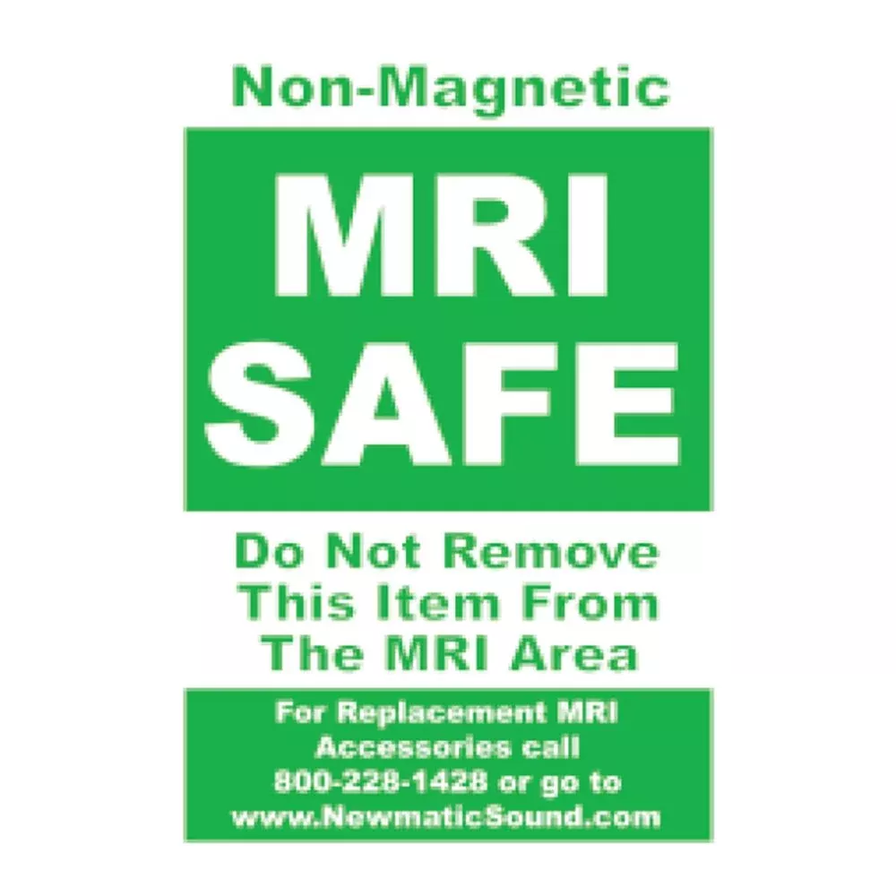 Alimed MRI Safe and Caution Stickers Labels, Red MRI Caution, 25/pk (12 sm., 7 md., 6 lg.) - 921224