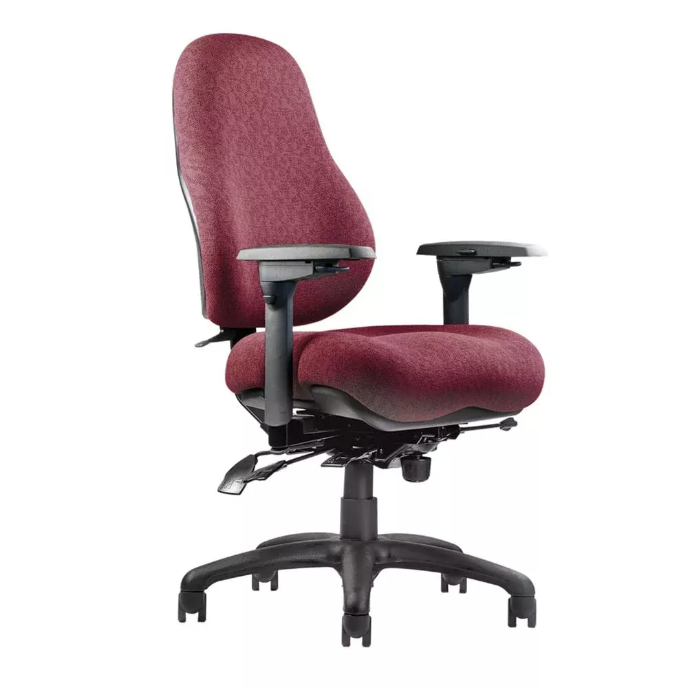 Alimed Neutral Posture High Back Task Chair High Back Task Chair, Std., Grey - 711249/NA/NA/GREY
