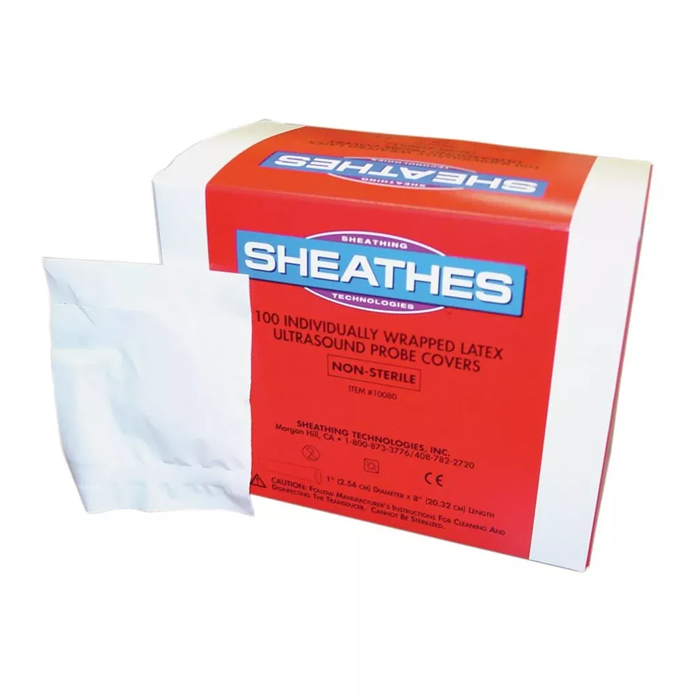 Alimed Nonsterile Rolled Latex Probe Covers Nonsterile Rolled Latex Probe Covers, Individually Wrapped, Dispenser, 100/bx - 921334