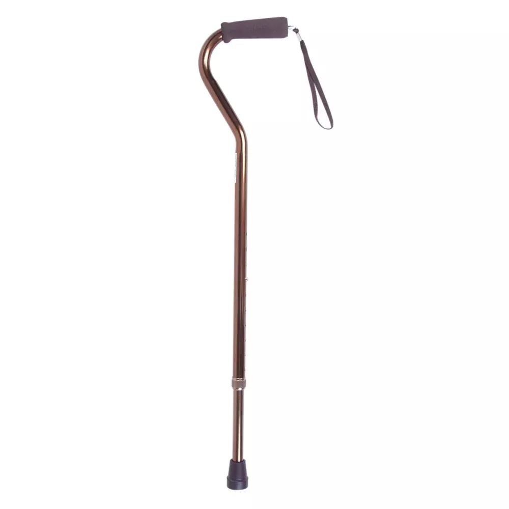 Alimed Offset Cane Offset Cane, Regular, Bronze - 82121
