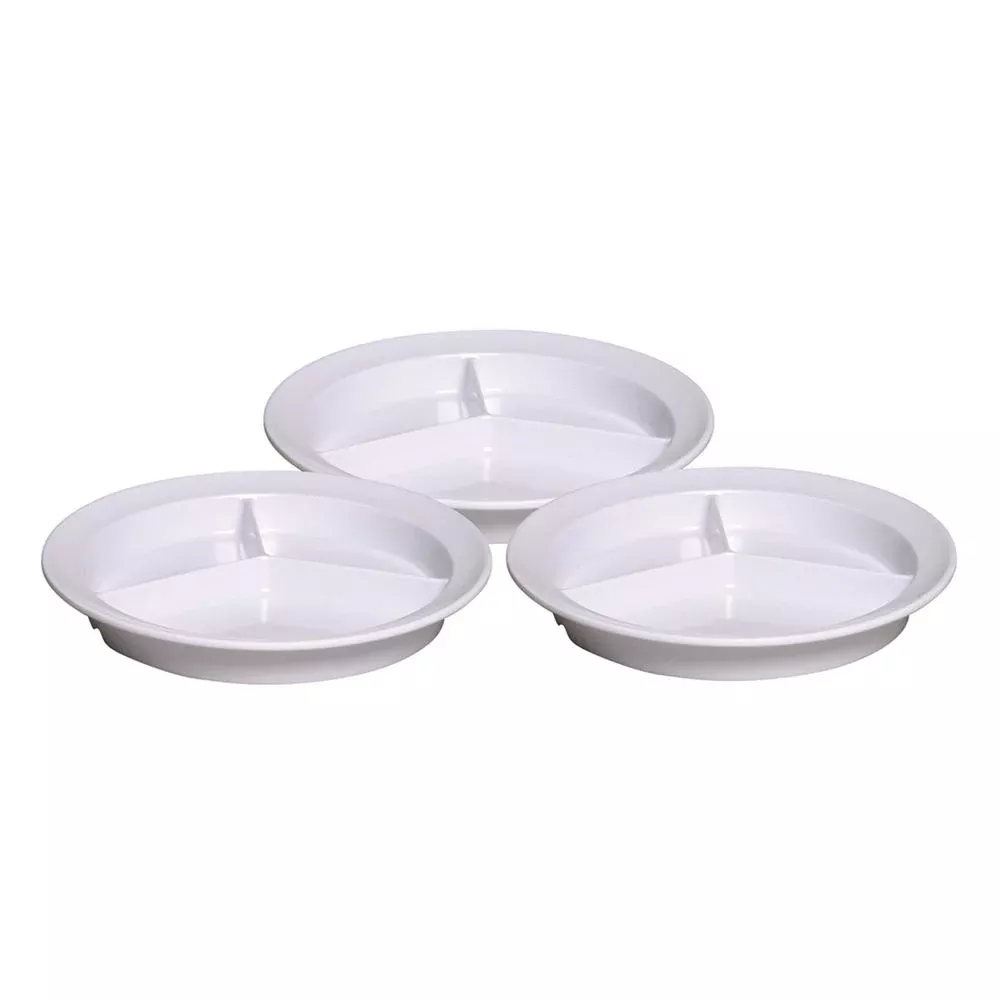 Alimed Partitioned Inner Lip Plates Inner Lip Partitioned Plate, cs/12 - 812812