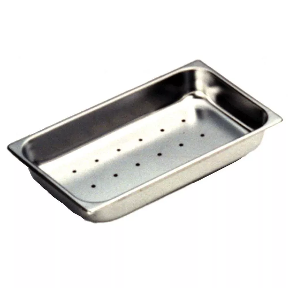 Alimed Polar Ware Perforated Instrument Trays Polar Ware Perforated Instrument Tray, 6-1/2"W x 10"L x 2"D - 910199