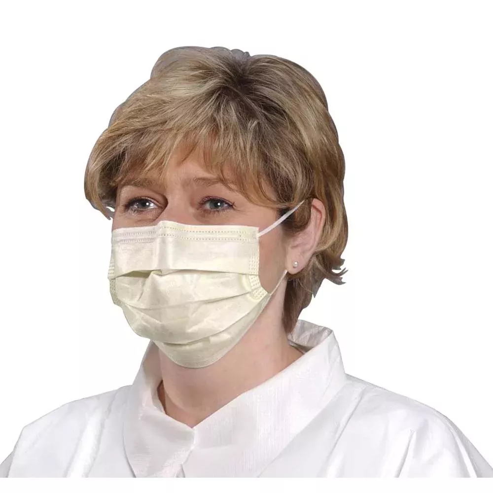 Alimed Procedure Masks Procedure Masks, Yellow, 500/cs - 934141