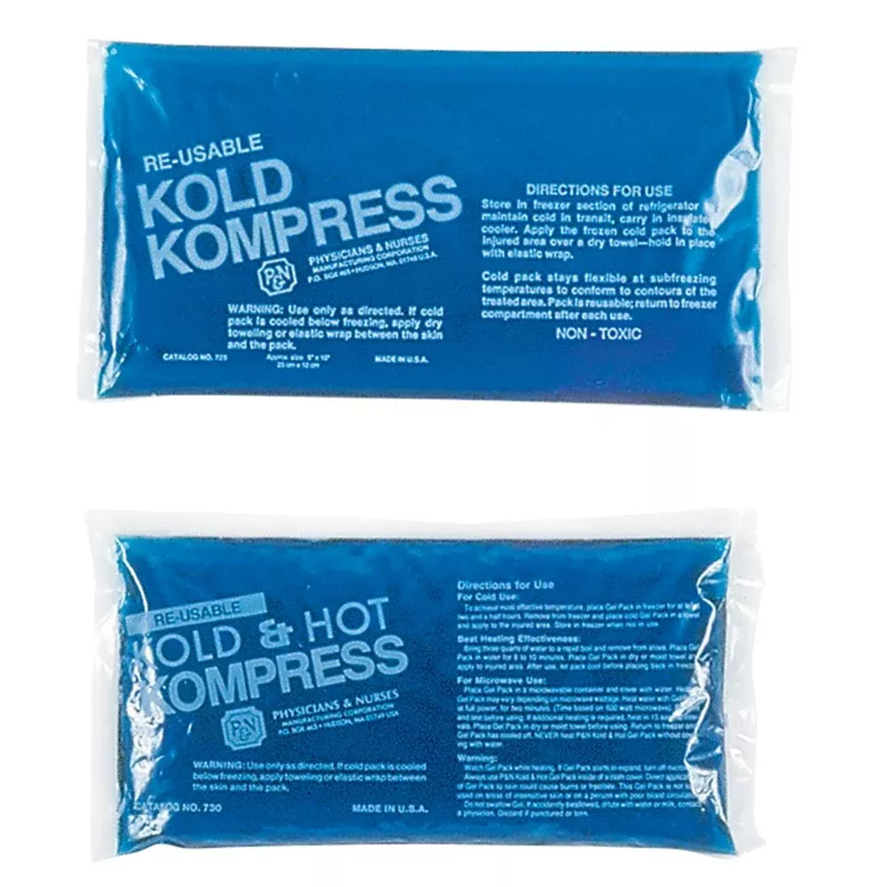 Alimed Reusable Cold Packs Reusable Cold Packs, 5"x10", 12/cs - 3760