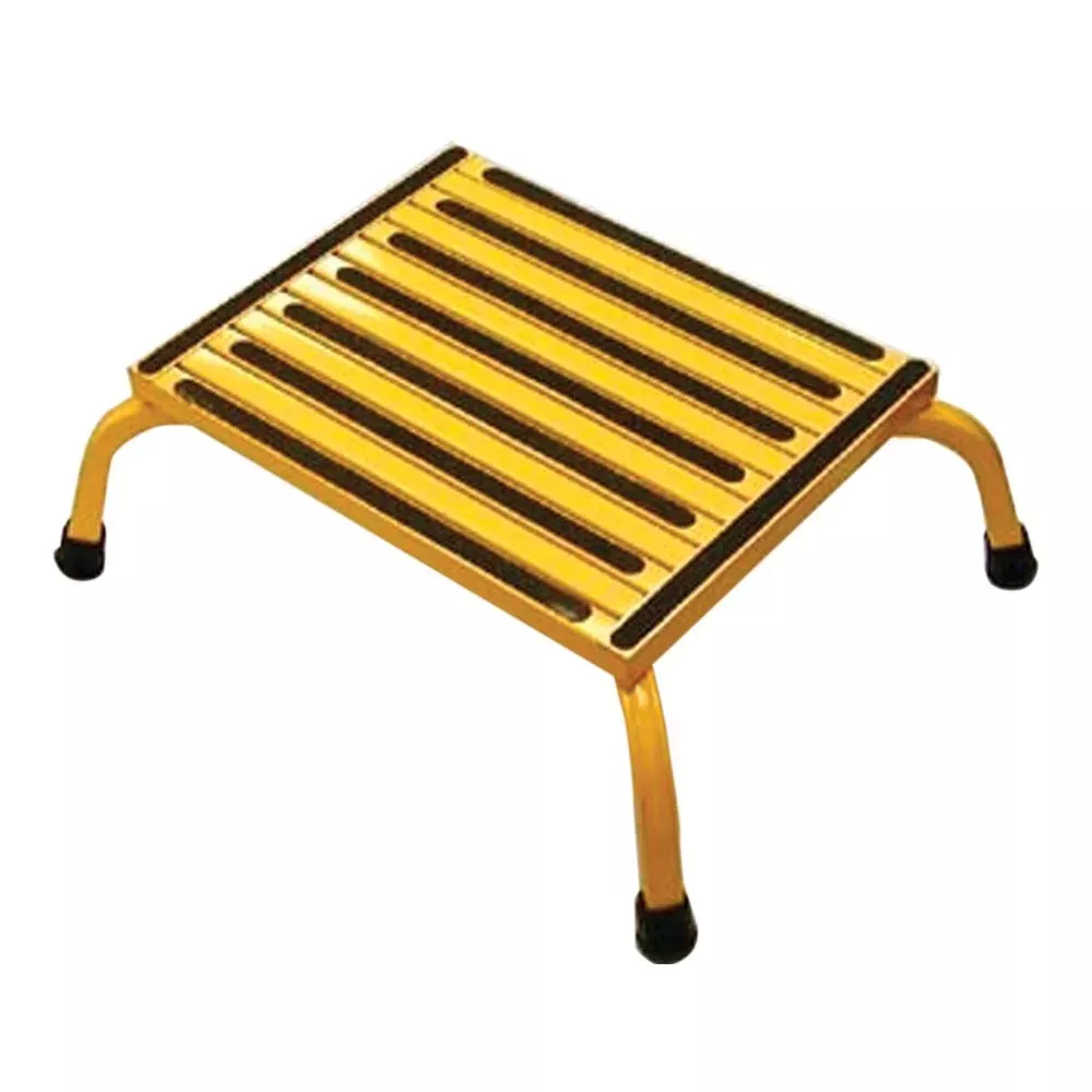 Alimed Safety Step Bariatric Step Stool Universal Safety Steps, Silver - 71975