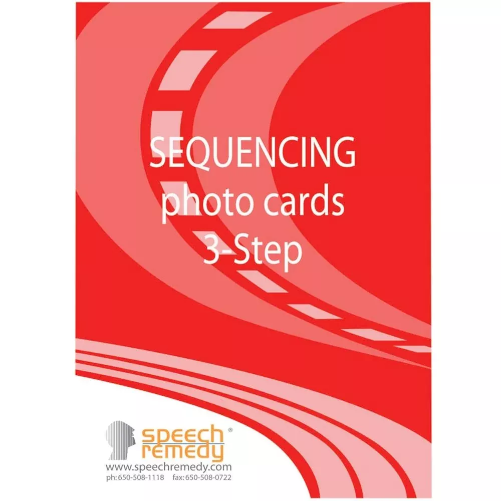 Alimed Sequencing Photo Cards Sequencing 3-Step - 82900