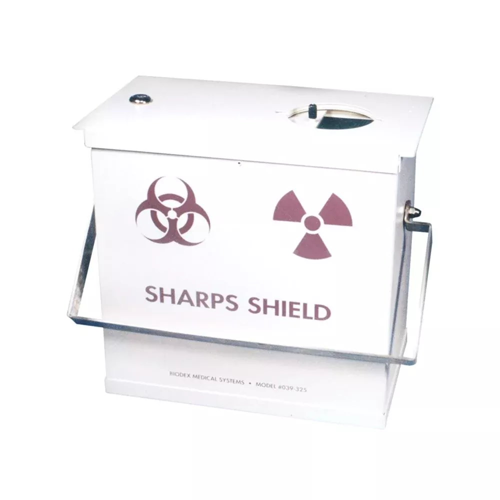 Alimed Sharps Container Beta/Gamma Monoject Shields Sharps Container Beta/Gamma Monoject Shields - 937641