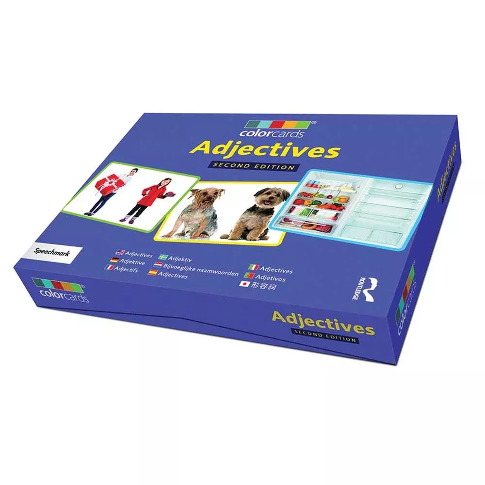 Alimed Speechmark ColorCards, Adjectives, Second Edition Color Cards, Adjectives, 2d Edition - 83448