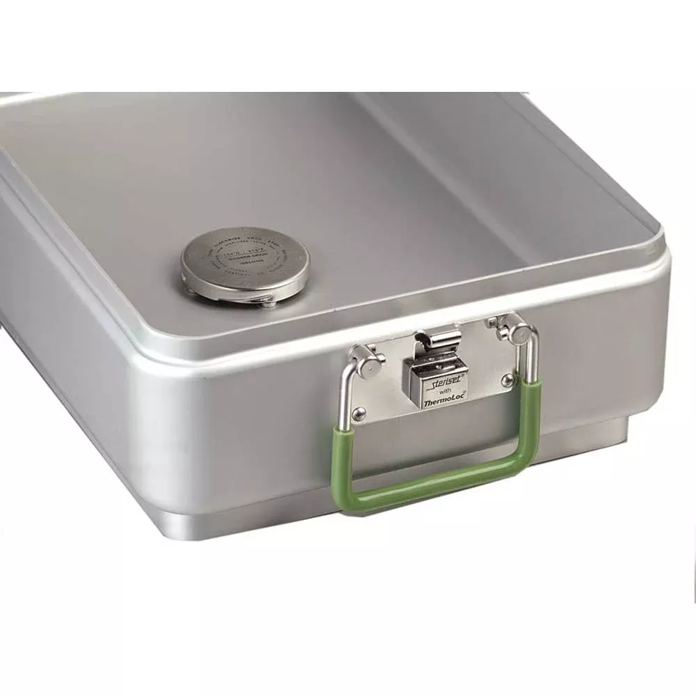 Alimed SteriSet Sterilization Containers Full Size, Flat Bottom, 24"x10-3/4"x5-1/4" - 936051