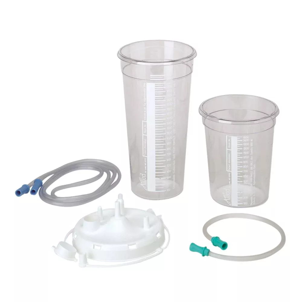 Alimed Suction Canisters Suction Canisters, 1500 cc Stem Lid, cs/48 - 980153