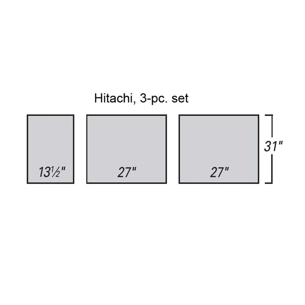 Alimed Support Surfaces for MRI Hitachi Tables, 3-Pc. Set Support Surface for MRI Hitachi Table, 3-Pc. Set, Basic - 935242