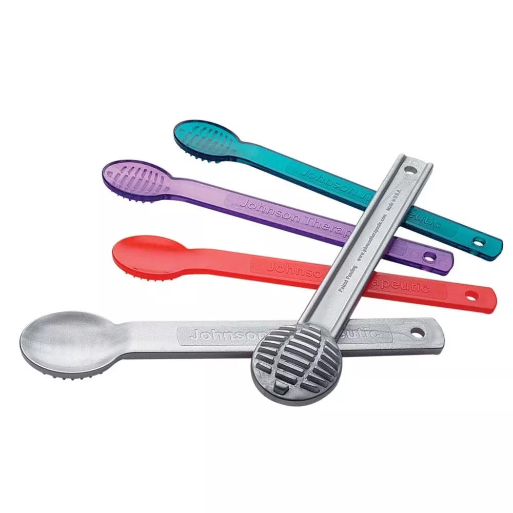 Alimed Textured Spoons Textured Spoons, Large, 6/pk - 82268