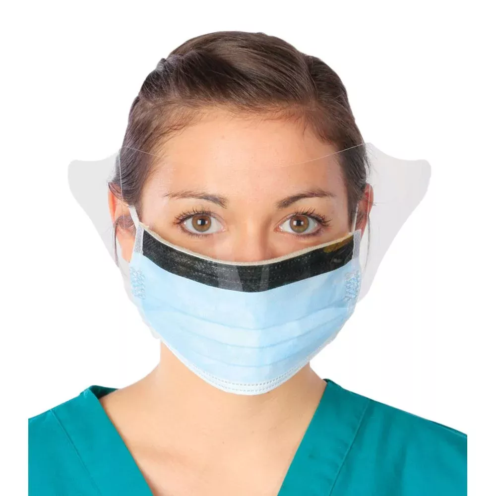 Alimed Ultraguard Ear Loop Masks with Shields Ear Loop Masks w/Shield, cs/200 - 931525