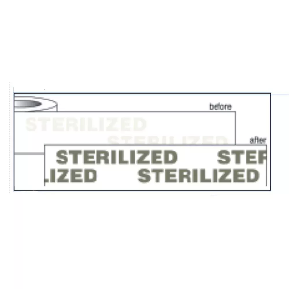 Alimed Versatile Tape Label, Sterilized, Black - 926365/BLACK/NA