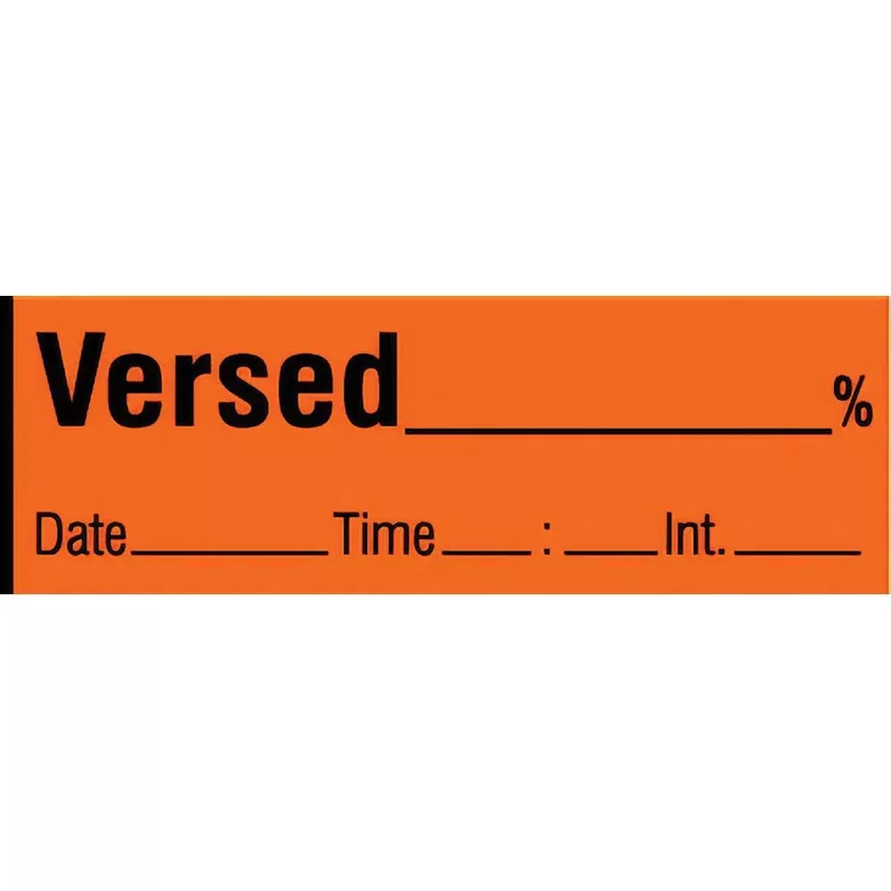 Alimed Versed Labels, Tape Roll or Pre-Cut Roll Versed Labels, Tape Roll, Expanded - 924723/NA/DTI