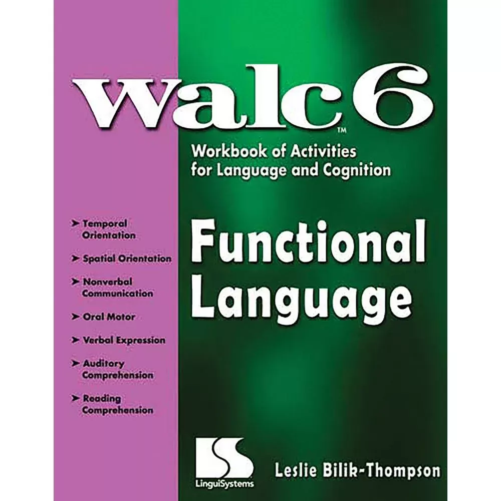 Alimed WALC 6 Functional Language WALC 6 Functional Langauge - 83335