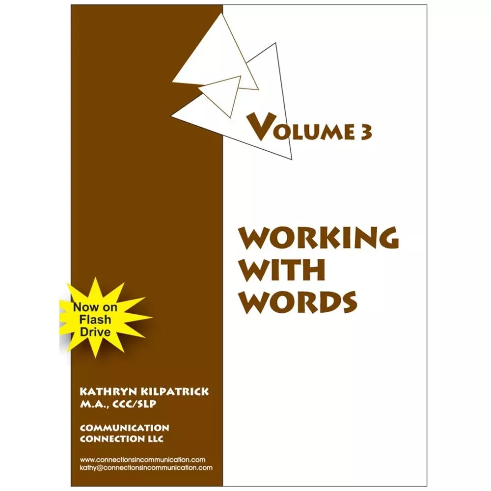 Alimed Working with Words, Vol. 3 Working with Words, Vol. 3 - 83111