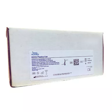 Alltrista Plastics LLC 87139E - KOVA Plastics Urinalysis Cap Plastic Snap Cap Natural For KOVA Plastics Super 87137 and Economy 87137E Urinalysis Tubes NonSterile