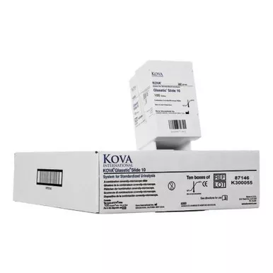 Alltrista Plastics LLC 87146E - Urinalysis Microscope Slide KOVA Plastics Glasstic Plain