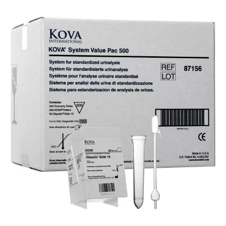 Alltrista Plastics LLC Urinalysis Consumables Kit KOVA System Pac 500 Urinalysis Urinalysis System Urine Sample 500 Tests Non-Regulated - KT/1 - 87156-KT
