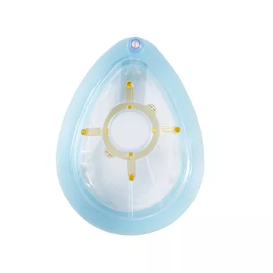 Ambu 1055 - Anesthesia Mask Ambu King Elongated Style Adult Size 5 Hook Ring
