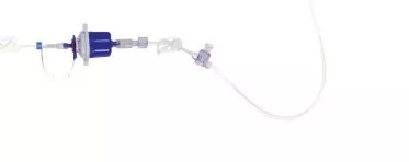 Ambu IV Pump Set Ambu Action™ Pump Without Port 1 - 6 mL / Hr Drip Rate Without Filter 84 Inch Tubing - Case of 8 - 418000531-CS