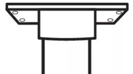 American Diagnostic Corp IV Pole Bracket - Each - 9005MB-00-EA