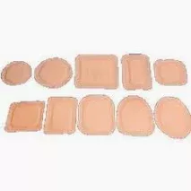 Ampatch Style G-2 With 3/4" X 1 1/4" Oval Center Hole- Box of 50