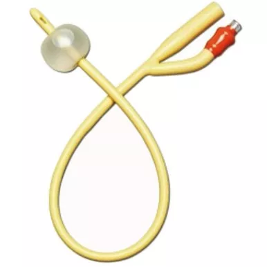 Amsino AS41022S - Foley Catheter AMSure 2-Way Standard Tip 5 cc Balloon 22 Fr. Silicone
