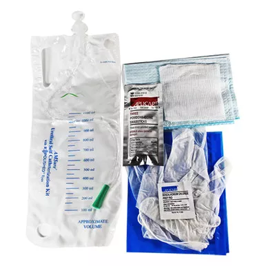 Amsino AS85014 - AMSure Urethral Self Catheterization Kit with R Polished Eyes