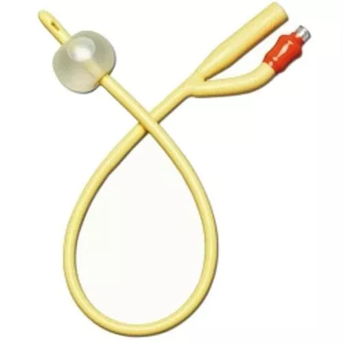 Amsure 2-way 100% Silicone Foley Catheter 24 Fr 30 Cc- 1 Each
