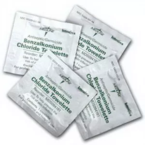 Antiseptic And Cleansing Towelettes 5X 7- Box of 100