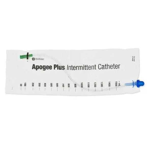 Apogee Plus Intermittent Coude Catheter 12 Fr 16"" 1500 Ml- 1 Each