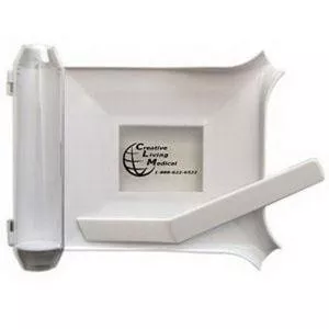 Apothecary 23087 - Pill Counting Tray Right-Handed, Clear Plastic, With Spatula