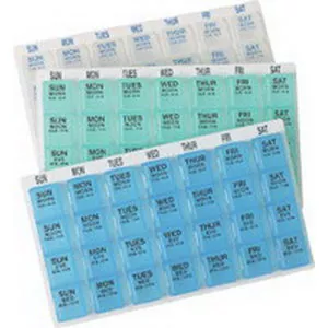 Apothecary 67124 - Pill Organizer One-Day-At-A-Time Medium 7 Day 4 Dose