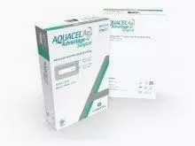Aquacel Ag Advantage Surgical Advanced Antimicrobial Dressing With Silver, 3.5" X 14" - Replaces 51412012- 1 Each
