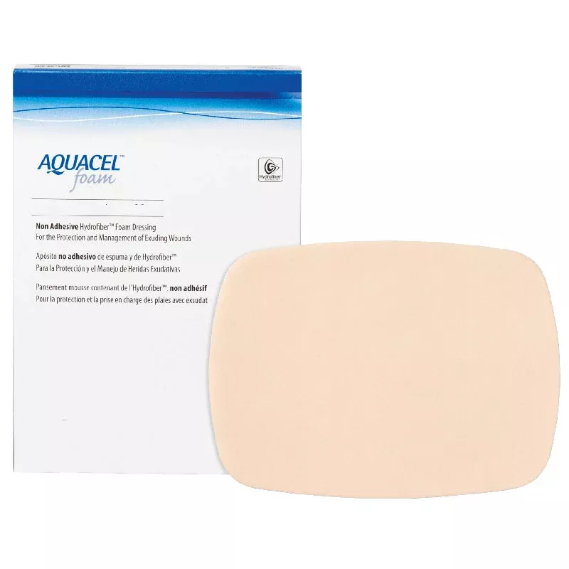 Aquacel Non-adhesive Gelling Foam Dressing 6" X 8"- 1 Each