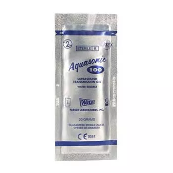 Aquasonic 100 Ultrasound Gel, 20g, Sterile- Each of 1