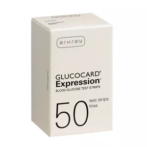 Arkray Usa 570050 - Blood Glucose Test Strips Glucocard 50 Strips per Pack