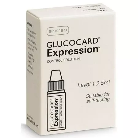 Arkray USA Diabetes Management Test Control Solution Glucocard Expression™ Blood Glucose Level 1 1 X 2.5 mL - Each - 570005-EA