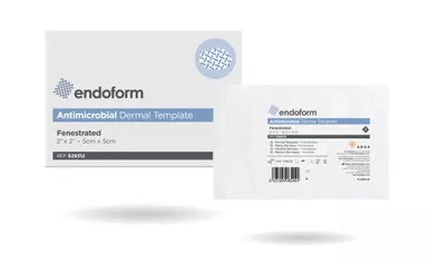 Aroa Biosurgery 629312 - Endoform Antimicrobial Dermal Template, Fenestrated, 2" x 2"