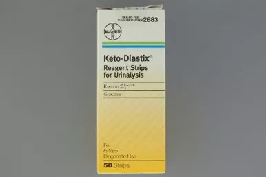 Ascensia 2883 - Keto-Diastix Reagent Test Strip (50 count)