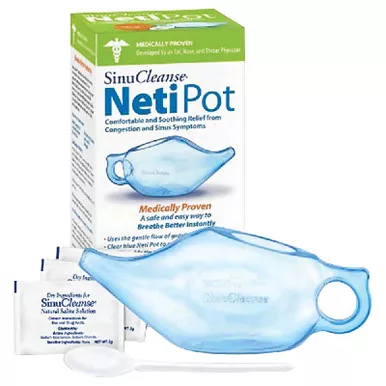 Ascent Consumer 102 - SinuCleanse Neti Pot, Clear Blue