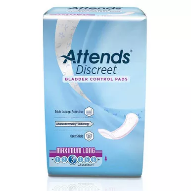 Attends ADPMAL - Attends Discreet Maximum Long 14.5" Long