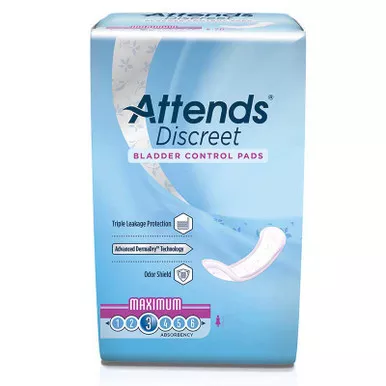 Attends ADPMAX - Attends Discreet Maximum Pad 13" Long