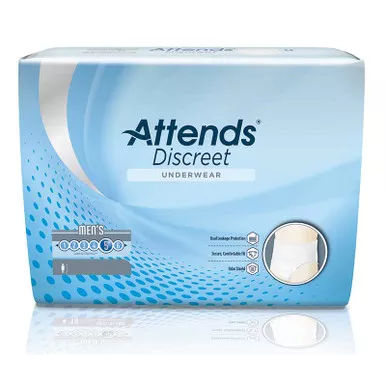 Attends ADUM35 - Attends Discreet Underwear, Men's Large/X-Large 38" - 64"