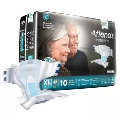 Attends ALI-BR40 - Attends Premier Brief, X-Large, 58" - 68"