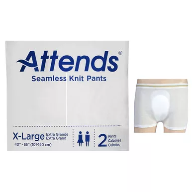 Attends MPS40 - Attends Seamless Mesh Pants, X-Large